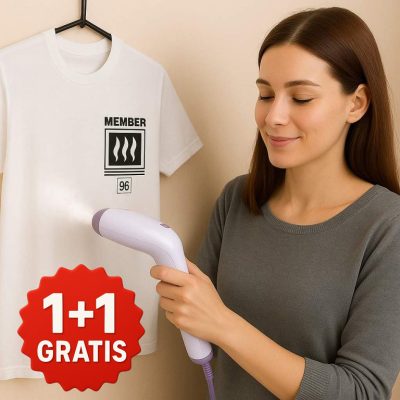 Dampfglätter STEAMY 1 + 1 Gratis